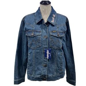 Texas A&M Aggies Wrangler Women’s Denim Jean Jacket  XXL NWT